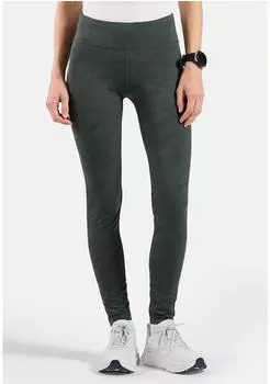 Odlo Zeroweight Print Reflective Tights (323531) dunkelgrün