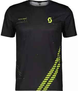 Scott RC Run SS T-Shirt (414370) schwarz/gelb