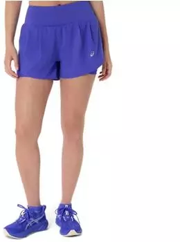 Asics Road 2-n-1 3.5 Inch Shorts (2012C975-400) cobalt burst/cobalt burst