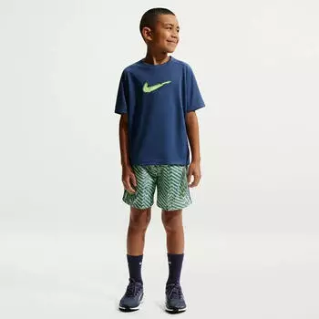 Nike Multi Dri-FIT Laufshirt (IF2438) mystic navy/blau/orange