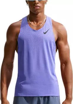 Nike AeroSwift &Auml;rmelloses Shirt (FN4231-570) blau