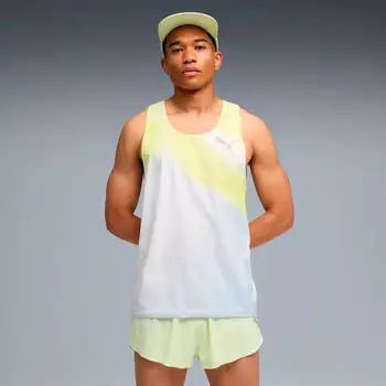 Puma Lightspeed UltraWeave Graphic Lauf-Singlet (528564-42) silver mist