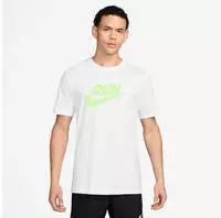 NIKE Dri-FIT Run Swoosh kurzarm Laufshirt Herren 103 - white/barely volt M
