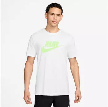 Nike Dri-FIT Lauf-T-Shirt (IH4238-103) wei&szlig;/barely volt