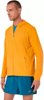 Asics Road Packable Jacket (2011D084) yamabuki/aegean blue