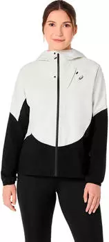 Asics Metarun Legend Wasserdichte Jacke (2012D348-001) schwarz/cream
