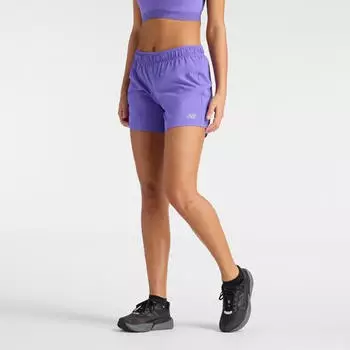 New Balance Seamless Short 5 Inch (WS41202EPU) lila/electric purple