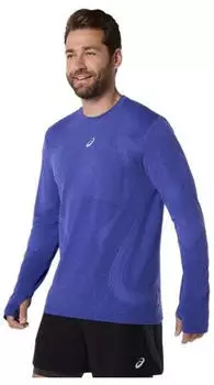 Asics Road Seamless LS TOP (2011D356) cobalt burst/eggplant