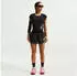 Nike Tempo Dri-FIT Mid Rise Swoosh Shorts (IF1473) schwarz/reflective silv/weiß