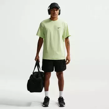 Nike Hyverse Dri-Fit UV Kurzarmshirt (DV9839-360) lt liquid lime/schwarz