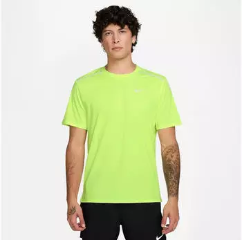 Nike Miler Dri-FIT UV-Schutz Kurzarm-Laufoberteil (IF2082-737) volt ice/barely volt