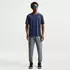 Nike Miler Dri-FIT UV-Schutz Kurzarm-Laufoberteil (IF2082-410) midnight navy/obsidian