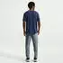 Nike Miler Dri-FIT UV-Schutz Kurzarm-Laufoberteil (IF2082-410) midnight navy/obsidian