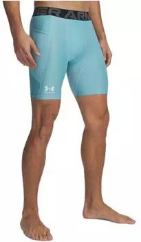 Under Armour Armour Heatgear Compression Shorts (1361596) blue haze/white