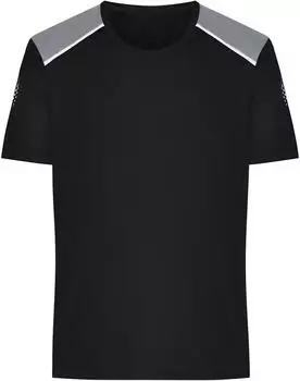 James & Nicholson Men's Running T Laufshirt für Herren black