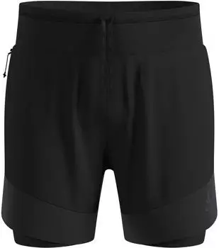 Odlo The X-alp 6-inch 2-in-1 Trail Running Shorts 2.0 (323902)