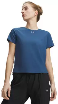 Under Armour Velociti Pro Kurzarm-Laufshirt (6009536-498) wham blue/reflective
