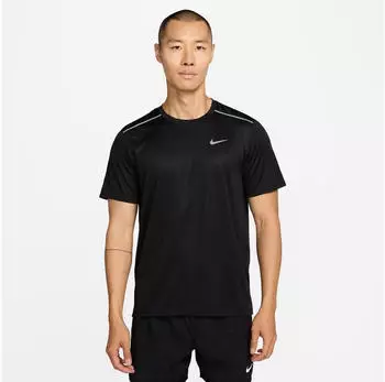 Nike Miler Dri-FIT UV-Protection Kurzarm-Laufshirt (IF2082-010) schwarz