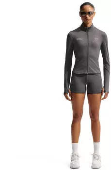 Nike Swift High-Waist Laufshorts (IO4298-254) medium ash/reflective silv