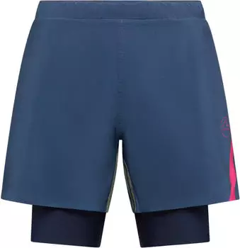 La Sportiva Flow 5" Shorts redwood/azalea