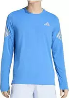 adidas Adi365 Running Iconic langarm Laufshirt Herren KE6834 - ray blue XL
