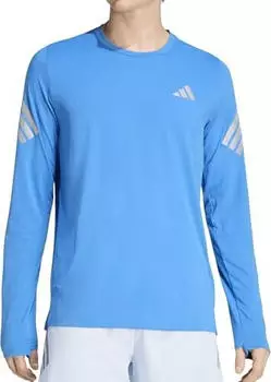 Adidas ADI365 Running Iconic Langarm Laufshirt (KE6834) ray blue