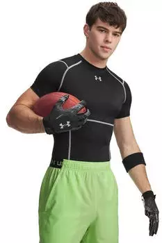 Under Armour HG Elite Comp Short Sleeve Shirt (6015382-009) ultimate black/reflective