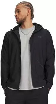 Under Armour UA Unstoppable Woven Jacket wasserabweisend mit Storm Technology (6014621-001) schwarz