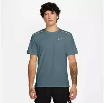 Nike Miler Dri-FIT UV-Protection Kurzarm Lauf-Top (IF2082-382) mineral slate