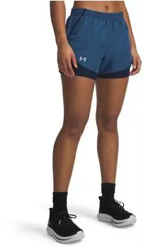 Under Armour Fly-By Shorts (1382438) wham blue/academy/reflective