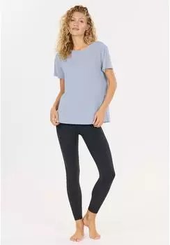 Athlecia Lizzy Slub T-Shirt Damen (EA201291-2301) blau