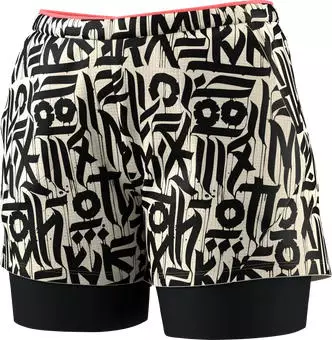 Dynafit Trail 2in1 Shorts Damen (08-071921-7961) braun