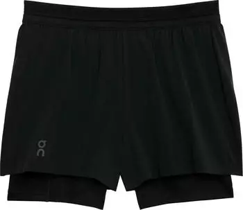 On 3 Performance 2/1 Shorts Damen (1WF1012-0553) schwarz