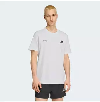 Adidas M RUN ESS G T Laufshirt (KS2501) wei&szlig;