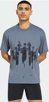 Adidas ADI365 Aspyre Running Grafik T-Shirt Clear Onix / Black (KY5654)