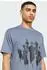 Adidas ADI365 Aspyre Running Grafik T-Shirt Clear Onix / Black (KY5654)