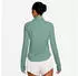 Nike Swift Dri-FIT UV-Laufoberteil mit Viertelreißverschluss Damen (HQ0499) steam