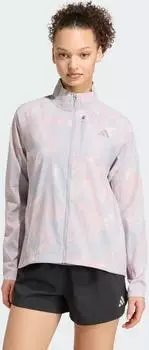 Adidas ADI365 Iconic Laufjacke Animalprint Grey One / Semi Frozen Turbo / Glory Grey (KG0462)