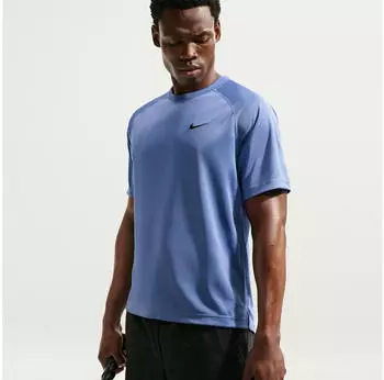Nike Hyverse Dri-Fit UV Kurzarm-Shirt (DV9839) indigo storm/schwarz