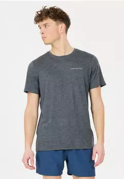 Endurance Abdon Funktionsshirt mit 4-Wege-Stretch (6837867) dunkelgrau-meliert/turbulence
