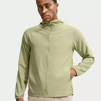 Nike Miler Dri-FIT UV-Protection Kurzarm Lauf-Top (FB7482-377) dusty olive/reflective silv