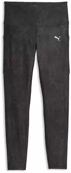 Puma Run Velocity Bedruckte Leggings Damen Kleidung Schwarz (528414_01)
