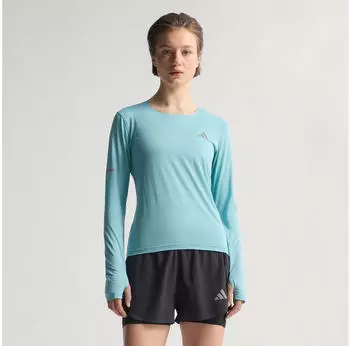 Adidas Adi365 Running Climacool Iconic Langarmshirt mint ton