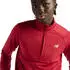 New Balance Athletics Heat Grid Half Zip Training Shirt (MT43204PDR) dunkelrot