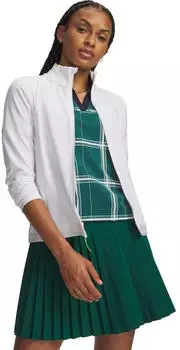 Under Armour Drive Full Zip Layer Jumper (6013991-100) white/green citrine/white