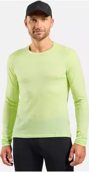 Odlo The X-alp Performance Wool 115 Trail Running Langarm-T-Shirt (315662) gr&uuml;n