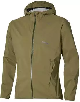 Mizuno Trail Waterproof 20K Laufjacke (J2GED002-38) oliv