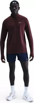 Nike Stride Dri-Fit Langarmshirt (HV2180-652) rot
