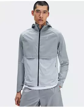 On Core Jacket Laufjacke grey apollo/glacier