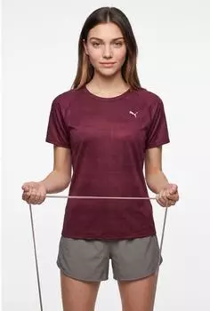 Puma Velocity AOP Laufshirt ruby noir